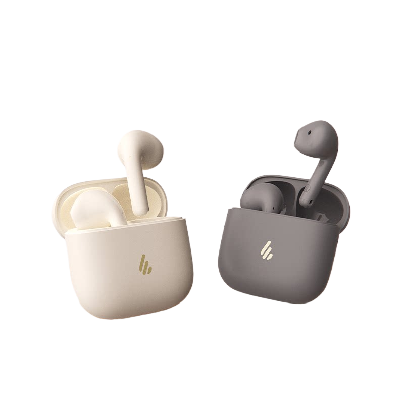 Wireless semi-in-ear noise-canceling headphones